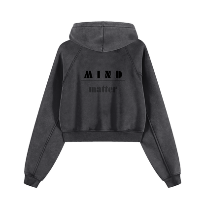 MIND / MATTER Cropped Hoodie